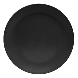 PLATO DE MESA TOULOUSE 27CM NEGRO