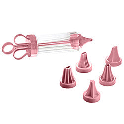 SET JERINGA P/DECORACION C/PICOS SURTIDO. 5x22CM