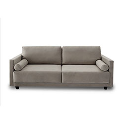 SOFA 2 CUERPOS PIEMONTE 148x85x90CM CENIZA