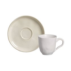 TAZA DE CAFE C/PLATO ESENCIAS AZUCENA PORTO 120ML