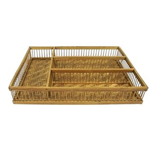 CUBIERTERA 36x26xH6CMS BAMBU