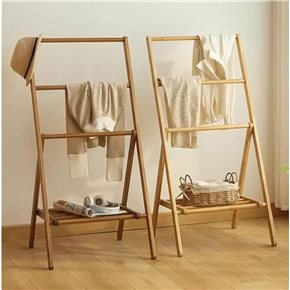 DESPOJADOR DE BAMBOO 54x47x105CM CLARO