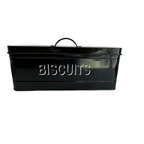 GALLETERO DE METAL 33.5x12x13CM NEGRO
