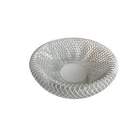 FRUTERO REJILLA DOBLE PARED D20x8.5CM BLANCO