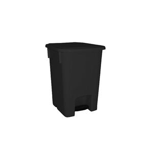 CONTENEDOR DE RESIDUOS 15L 52x28x62CM NEGRO