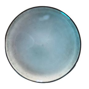PLATO DE POSTRE CERAMICA D20CM GLAZE GRIS