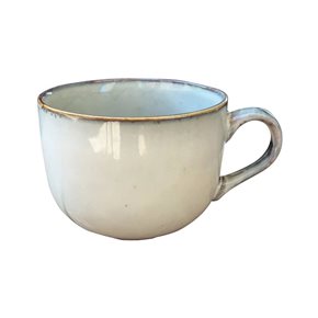 MUG CERAMICA 570ML GLAZE GRIS