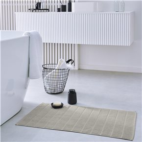 ALFOMBRA DE BAÑO 700GSM 80X50CM ALGODÓN BEIGE CANNON