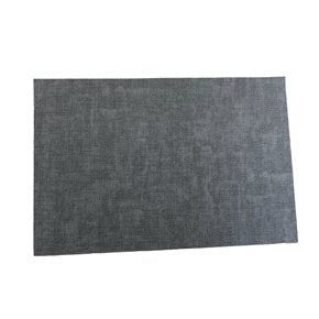 INDIVIDUAL SIMIL CUERO 45x30CM JASPEADO GRIS