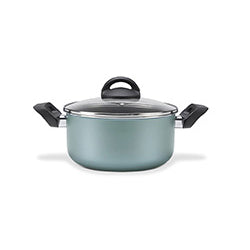 OLLA 3.5L C/TAPA CHILLI TURQUESA BRINOX. D22/H11CM