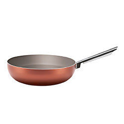 WOK 3.5LTS ALUMINIO CURRY COBRE. D28x8CM