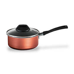 CACEROLA C/ TAPA 2.5L ALUMINIO CLOVE COBRE. D20/H9CM