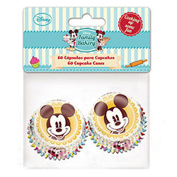 SET 60 CÁPSULAS PARA MINI CUPCAKES FAMILY BAKERY