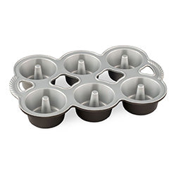 MOLDE 6 MINI FLANERAS CAP.6 TAZAS NORDIC WARE