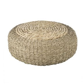 PUFF JACINTO TRENZADO 41x41x15CM
