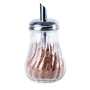 AZUCARERO CON SERVIDOR 170ML SELECTA 8X8X14.5CM