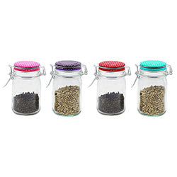 ESPECIERO TAPA CLIP COLORES SURT 7X7/H11CM