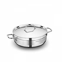OLLA BAJA C/TAPA 4.2L D26x8CM AC.INOX ALFA KORKMAZ