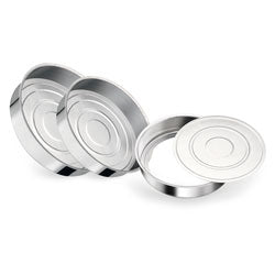 SET 3 TORTERAS REDONDAS L. TRADICIONAL ALUMINIO