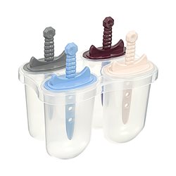 MOLDE PLASTICO PARA HELADOS X4 ESPADA