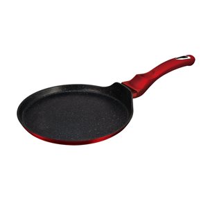 PANQUEQUERA D25CM ALUM FORJADO ROJO BERLINGER
