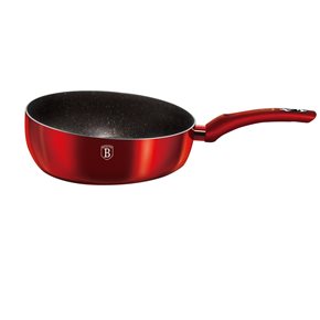 SARTEN/WOK D26CM ALUM. FORJADO ROJO BERLINGER