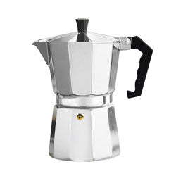 CAFETERA ITALIANA ALUMINIO 150ML 3T PLATA VARENNA