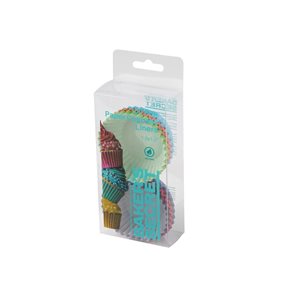 SET 150PCS MOLDE MUFFIN PAPEL D4x2.5CM SURTIDO
