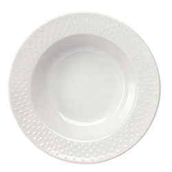 PLATO HONDO D21.5CM CERAMICA DOTS OPACO S.ANITA