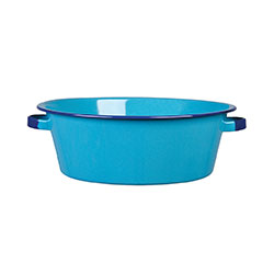 OLLA D40CM/12.7LTS AC VITRIFICADO TURQUESA CINSA