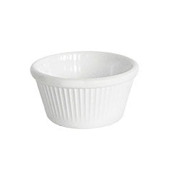 RAMEQUIN 89ML 8X4CM BLANCO 65GR MELAMINA
