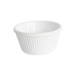 RAMEQUIN 118ML BLANCO 76GR MELAMINA. 9X4.5CM