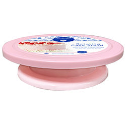 SOPORTE PARA TORTA GIRATORIO PLASTICO D28x7CM