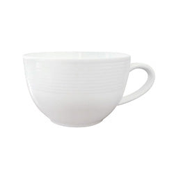 TAZA DE TE BLANCO 90GR MELAMINA. 13X10X6.5CM