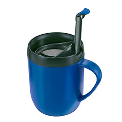 TRAVEL MUG 11.4X12.1CM DOBLE PARED AZUL ZYLISS
