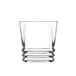 SET X6PZAS VASO WHISKY 315CC D8.4/H9CM ELEGAN