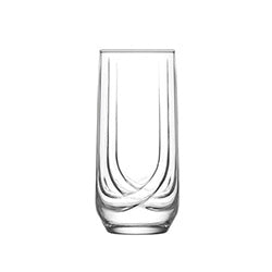 SET 6 VASOS TRAGO LARGO 330CC ELIT LAV