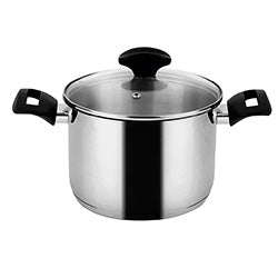 OLLA C/TAPA 6.8L D24xH15CM ALAIA AC.INOX INDUCCION