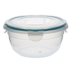 RECIPIENTE 850ML REDONDO PLASTICO EASY MATCH VERDE AGUA