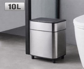 Papelera Automatica 10 Lts Acero Inoxidable