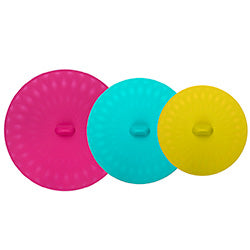 SET X3 TAPAS SILICONA SURTIDO JOIE. 21/25/29CM