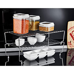 ESTANTE ORGANIZADOR 10x45x12CM CROMADO