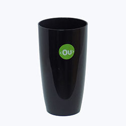 VASO PARA JUGO VITRA 450ML NEGRO