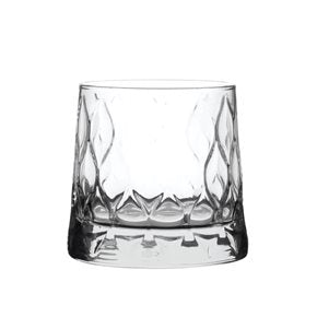 SET 4 VASO WHISKY 440CC LEAFY PASABAHCE