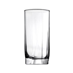 SET X6 VASO REFRESCO 390CC LUNA V-BLOCK PASABAHCE