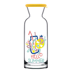 DECANTER 1260CC TAPA AMARILLO SUMMER PASABAHCE