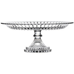 PLATO TORTA C/PIE GLAMOUR PASABAHCE. D31.8/H13CM