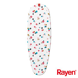 FUNDA P/TABLA BASIC PLUS AJUST. 130X47CM CONFETTI