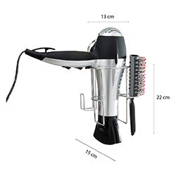 SOPORTE PARA SECADOR DE PELO DIAM 7CM 15LX13WX22H