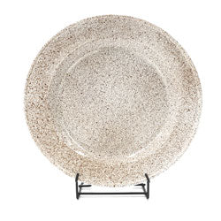 PLATO LLANO AC VITRIFICADO CAFE SUECO D26CM